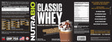 NutraBio Classic Whey, sans additifs et sans colorants, transparence