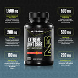 NutraBio Extreme Capsules - gélules faciles à avaler pour la mobilité quotidienne.