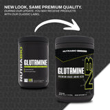NutraBio Glutamine en poudre, contrôle qualité américain pour une sécurité renforcée.