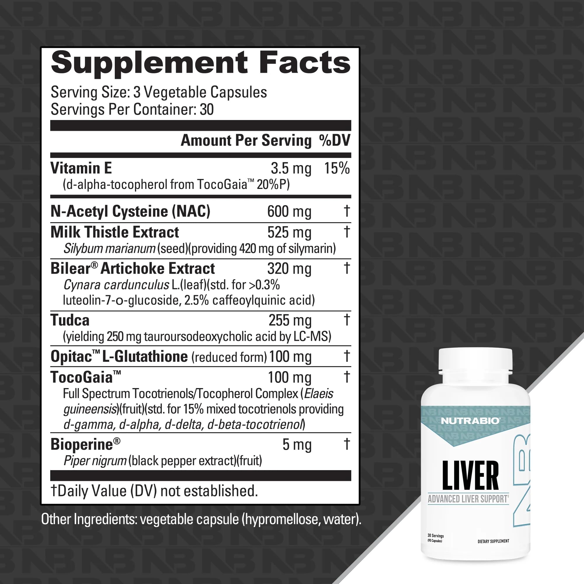 NutraBio glutathion – formule quotidienne pour détoxification et réparation cellulaire.