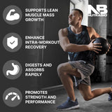 NutraBio Intra Blast dosette: dosage pratique pour chaque séance.