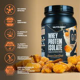NutraBio protéine-lactoserum isolat – parfait après entraînement et récupération.