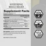NutraBio Unbound BYLD – etiquette-label, marque claire et informations essentielles.