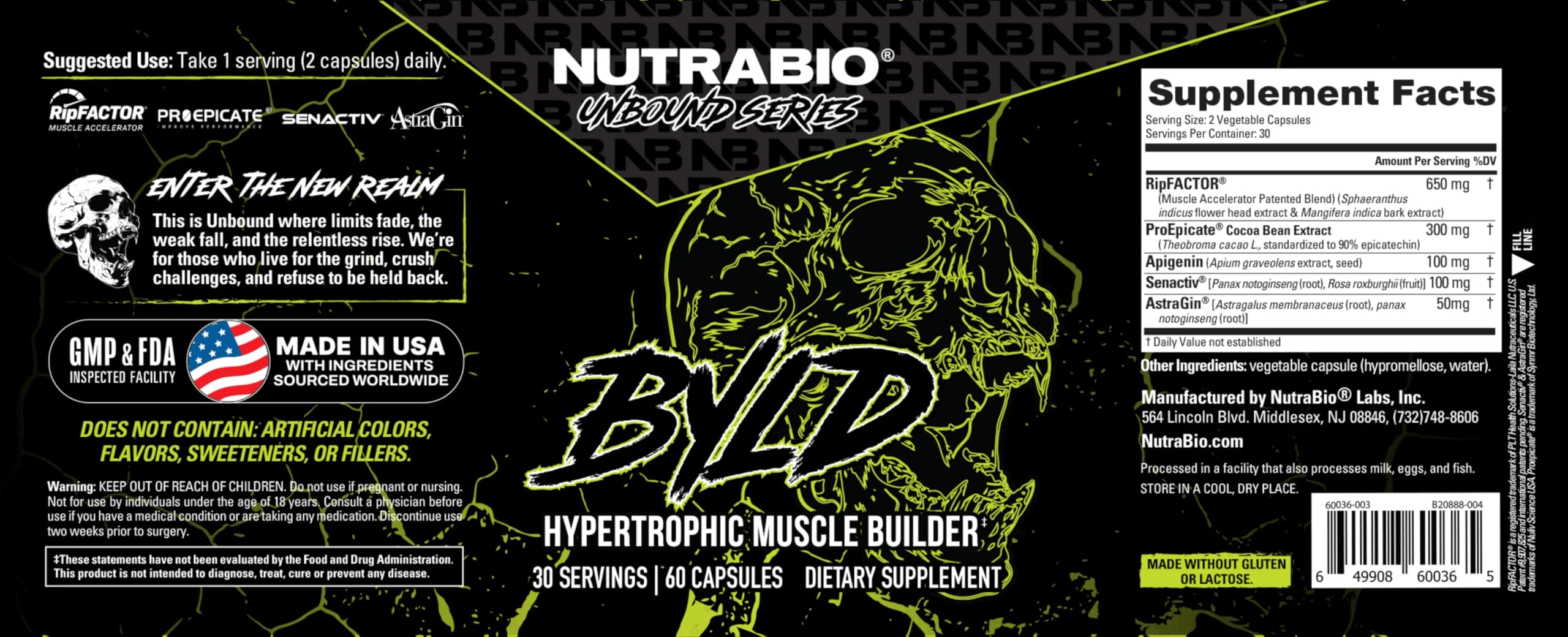 NutraBio Unbound BYLD – style-vie-active, intégration dans vos routines quotidiennes.