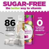 Nutramin saveur fraise naturelle, goût frais sans artificiels.