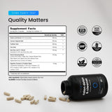 NutraChamps Colon Cleanse - capsules visibles, facilité d'utilisation quotidienne.