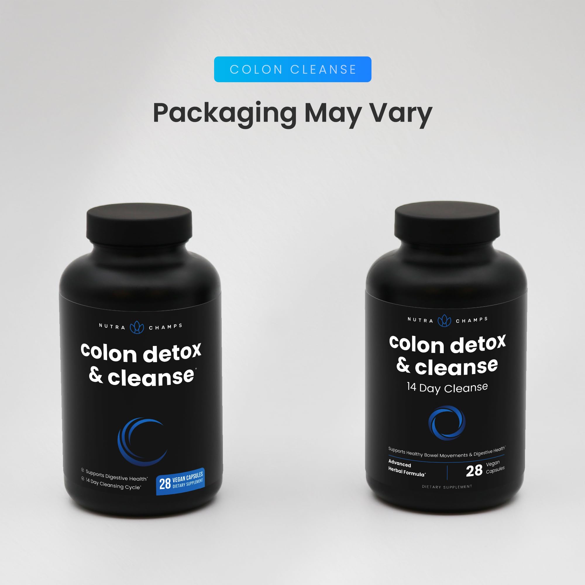 NutraChamps Colon Cleanse - emballage recyclable, choix responsable.