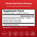 NutraChamps Ginseng Coreen Rouge — routine matinale: énergie durable et focus.