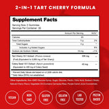 Gommes NutraChamps cerise-aigre sur emballage, goût naturel et commodité quotidienne.