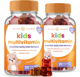 NutraChamps vitamines pour enfants en bouteille, pack de 2, soutien croissance saine.