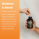 NutraChamps Maca Bio: emballage durable et origine péruvienne
