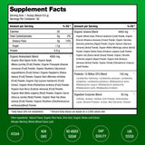 NutraChamps Super Greens - préparation rapide, mixe sans effort sans blender.