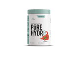 NutraForce Pure Hydr8 verre d'eau citronnade pour hydratation rafraîchissante.