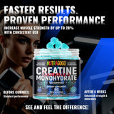 Dose de 3 gommes par portion, format pratique pour routine sportive