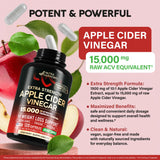 NUTRAHARMONY ACV capsules forme-capsule: format vegan et sans sucre.