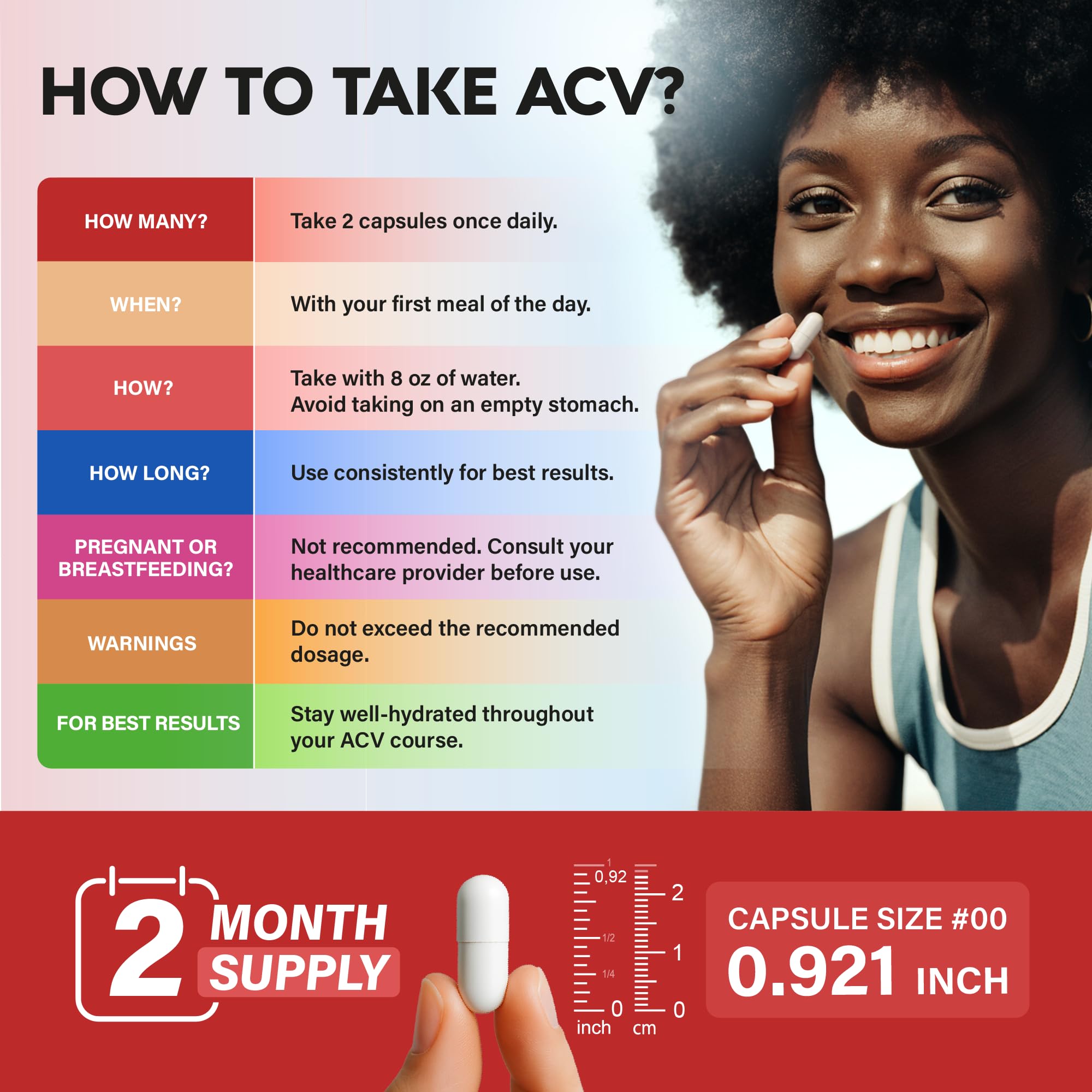 NUTRAHARMONY ACV capsules utilisation-quotidienne: pratique et discrète.