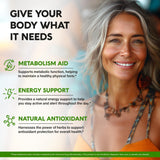 NUTRAHARMONY complexe antioxydant ACV et grains de café vert pour le métabolisme.