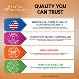 NutraHarmony D3K2 - gelules-qualite-etats-unis : fabriqué aux États-Unis.