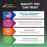 NutraHarmony gélules faciles à avaler pour une prise quotidienne.