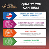 NutraHarmony Panax Ginseng – Certification GMP et traçabilité.