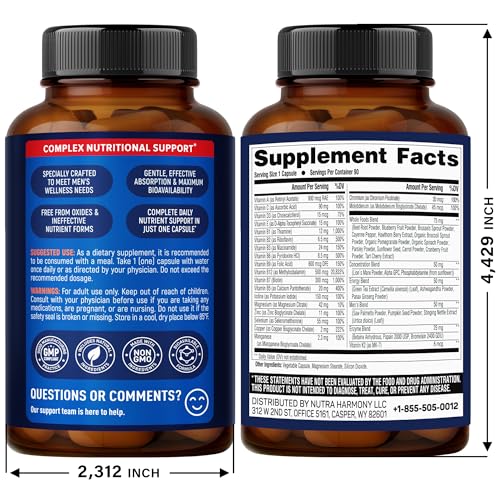 NUTRAHARMONY capsules énergie métabolisme faciles à avaler.