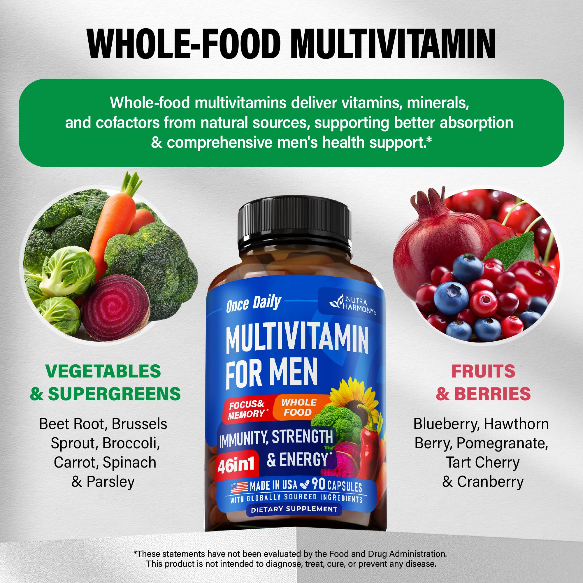 NUTRAHARMONY capsule quotidienne facile à intégrer.