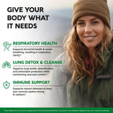 NutraHarmony – ingrédients naturels d’herbes pour un mélange detox.