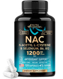 NUTRAHARMONY NAC: capsules avec sélénium et B6-B12 pour un soutien antioxydant potentiel.