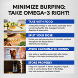 NutraHarmony Omega-3 Poisson 3600 mg – Purifiée sans métaux lourds selon les tests ISO.
