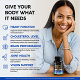 NutraHarmony Omega-3 Poisson 3600 mg – Saveur citron pour un apport plus agréable.