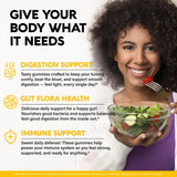 NutraHarmony Probiotiques prebiotiques-fos, nourrissent les bonnes bactéries.