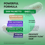 NutraHarmony pygeum, extrait traditionnel dans la formule homme.