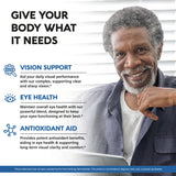 Nutraharmony Soutien Vision : nutriments essentiels pour la fonction visuelle.