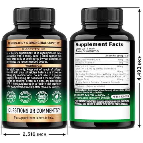 NutraHarmony 15-en-1: aperçu des ingrédients et du soutien respiratoire possible.