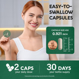 NutraHarmony Thyroïde Support : emballage végan et sans OGM.