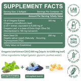 NUTRAJOY origan et nigelle, softgels faciles à avaler pour le quotidien.