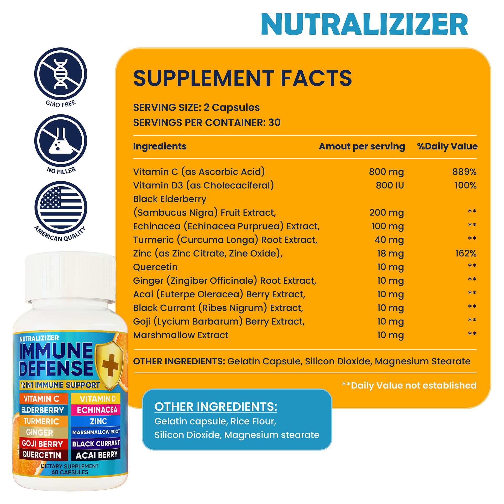 NUTRALIZIZER Sureau – extrait naturel pour le soutien quotidien.