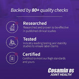 Cosamin DS de Nutramax, emballage et identité de la marque Nutramax.