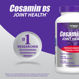 Cosamin DS Nutramax étalage en magasin, pratique pour intégrer une routine quotidienne.