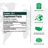 NutraMedix Bromélaïne, enzymes protéolytiques utiles pour digestion et articulations.