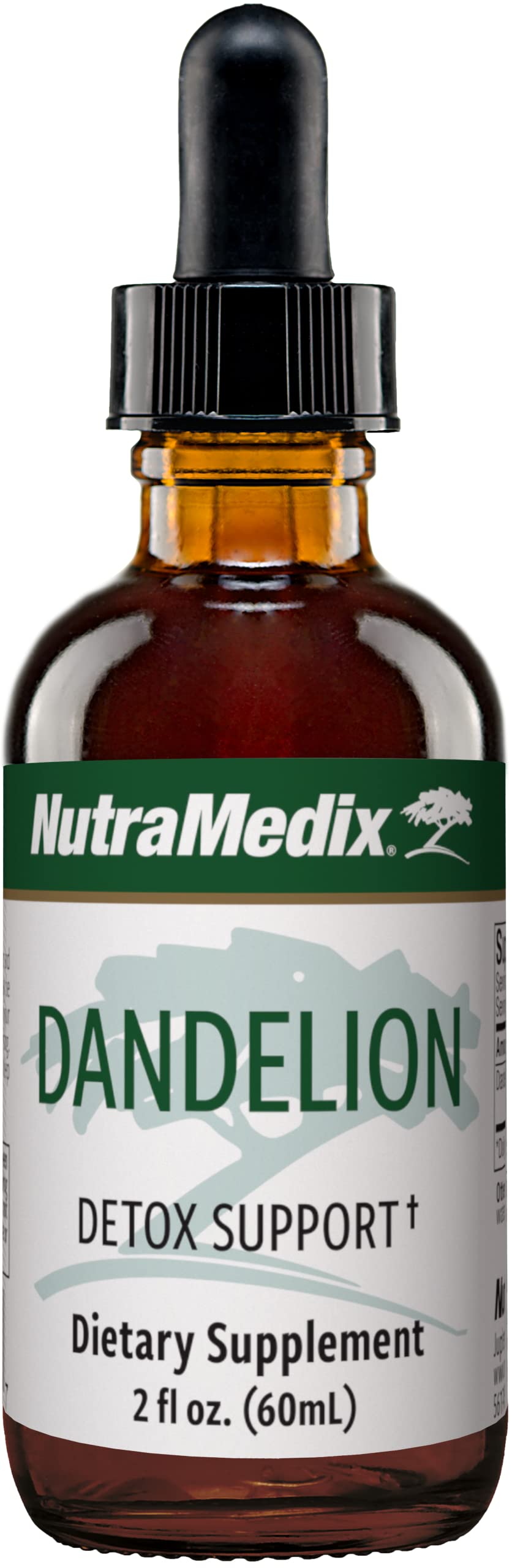 NutraMedix Dent-de-lion goutte-bouteille: soutien potentiel foie et digestion.