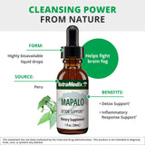 NutraMedix Mapalo – flacon posé sur table pendant une routine quotidienne.