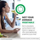 NutraMedix Sparga : étiquette et emballage visibles, preuve de qualité.