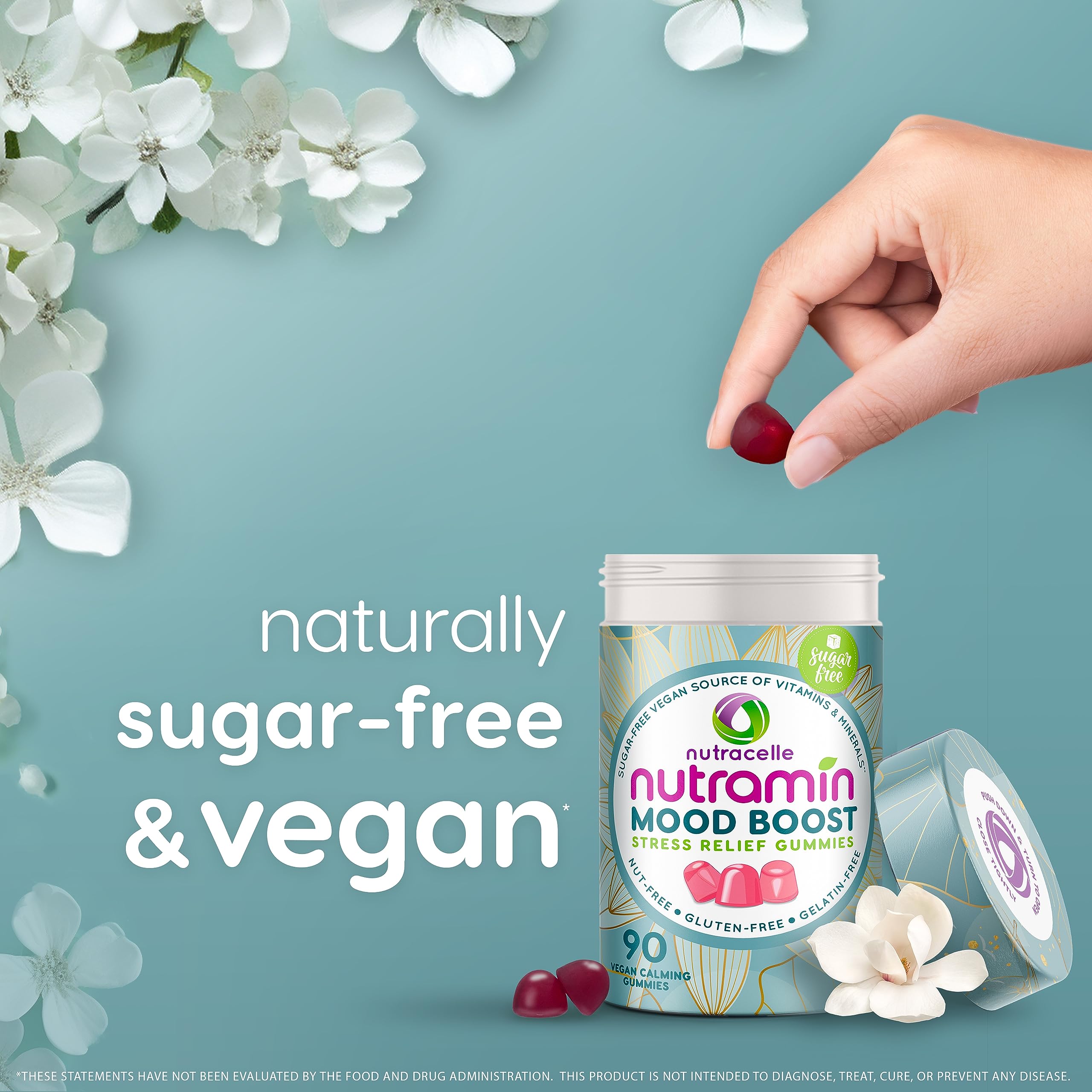 Nutramin par Nutracelle : emballage sans allergènes pour la sécurité.
