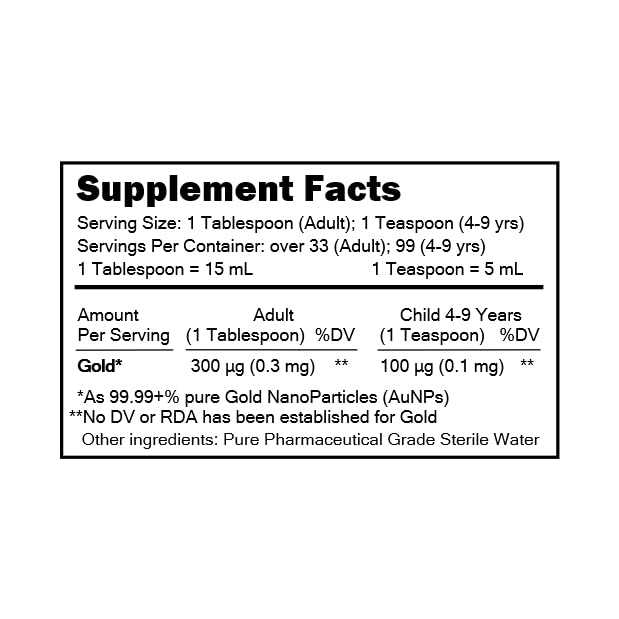 Bouteille MediGOLD à double fermeture assure sécurité et conservation.