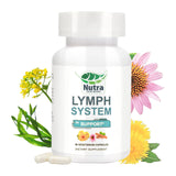 NutraNourish Drainage lymph bouteille, soutient le drainage lymphatique naturel et l'équilibre hydrique.