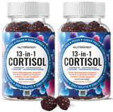 NutraPep Cortisol Gummies pack de bouteilles, soutien quotidien au calme et focus.