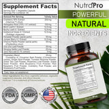 NutraPro Kidney Cleanse – emballage clair et informations de garantie.