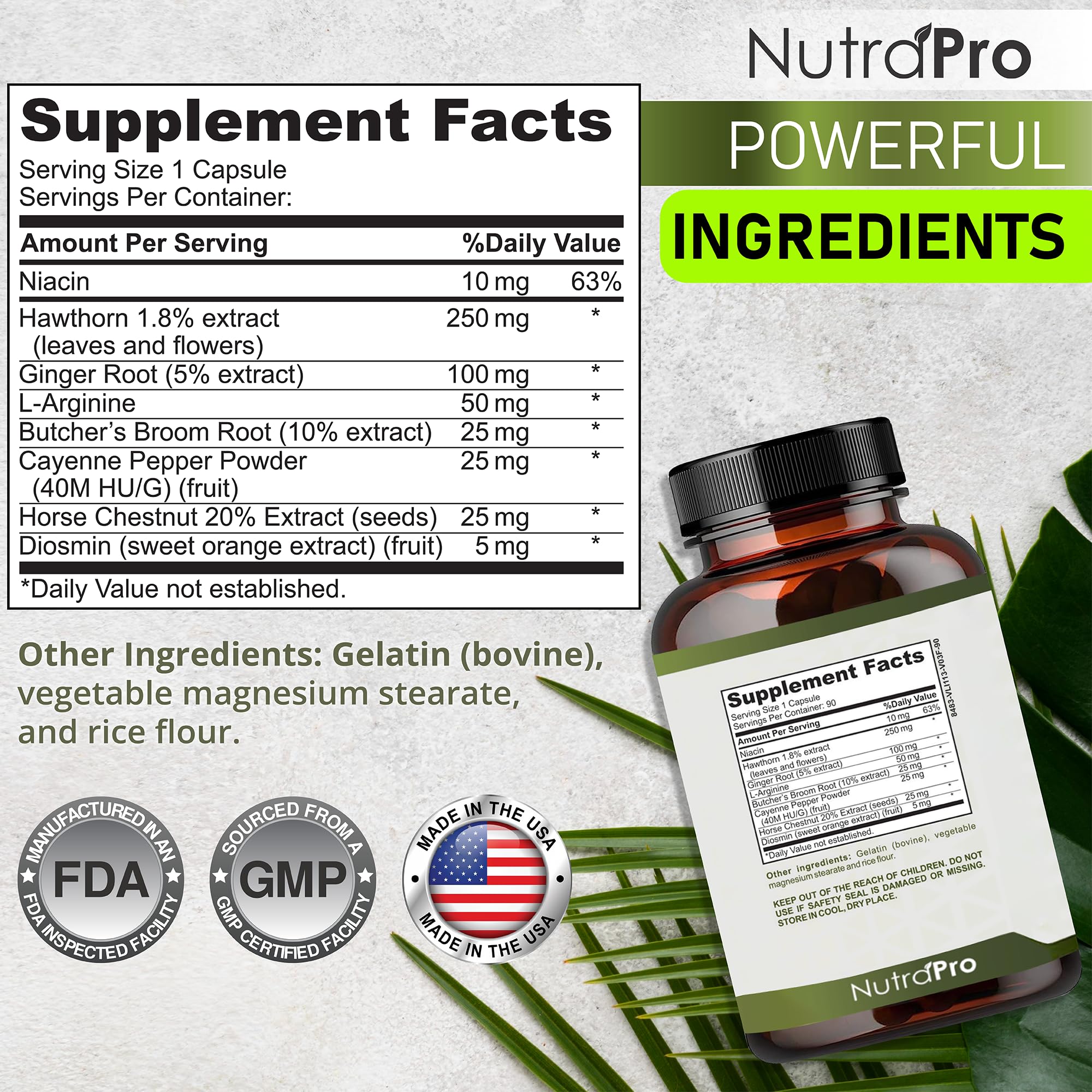 NutraPro – Utilisation quotidienne pour soutenir les jambes et le confort