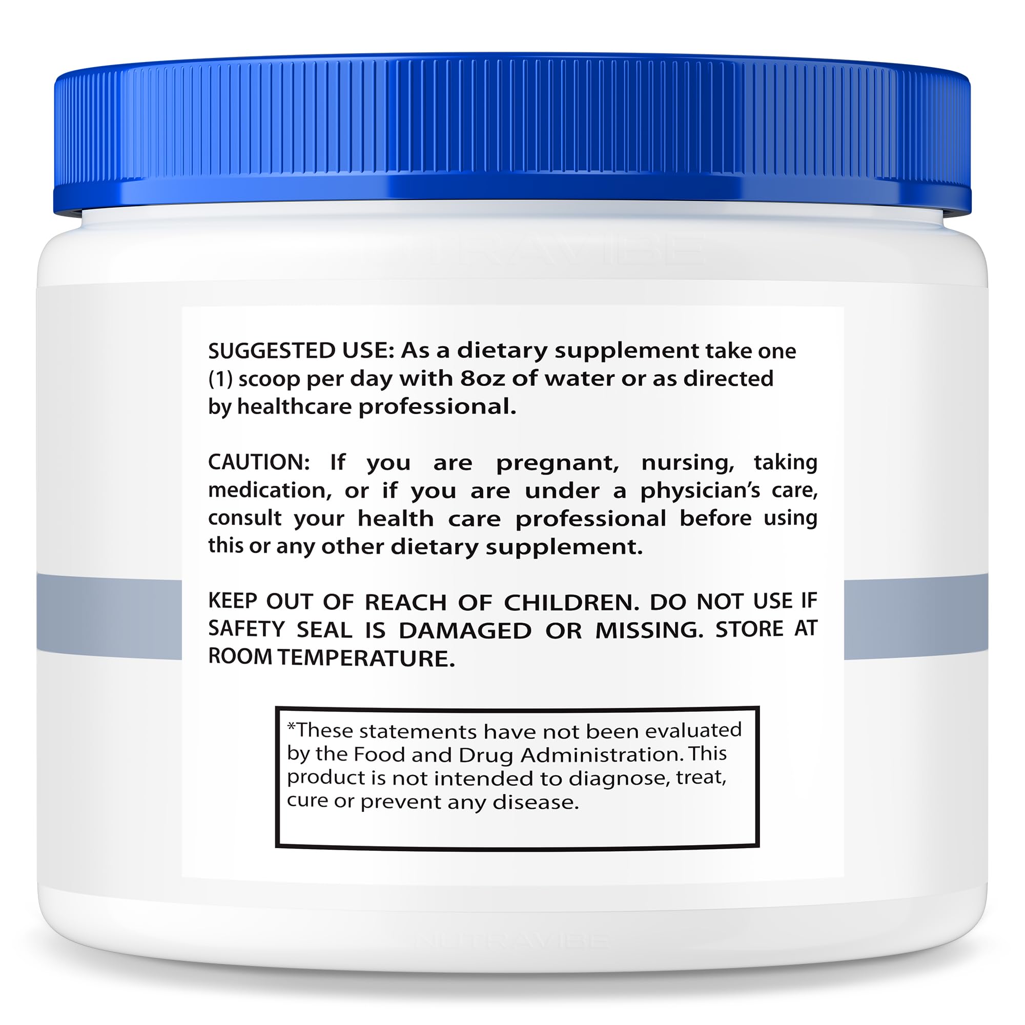 NutraRize Finessa Pro — pot poudre, préparation rapide pour équilibre intestinal.